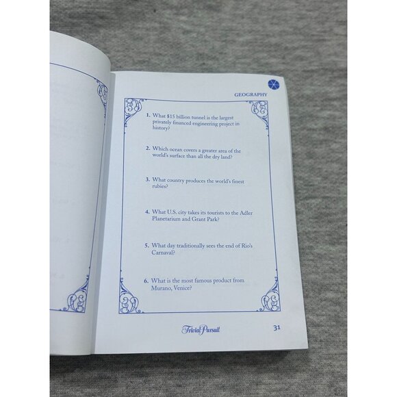 The Ultimate Trivial Pursuit Question and Answer Book by Hasbro Editors Paperbac - Picture 3 of 8